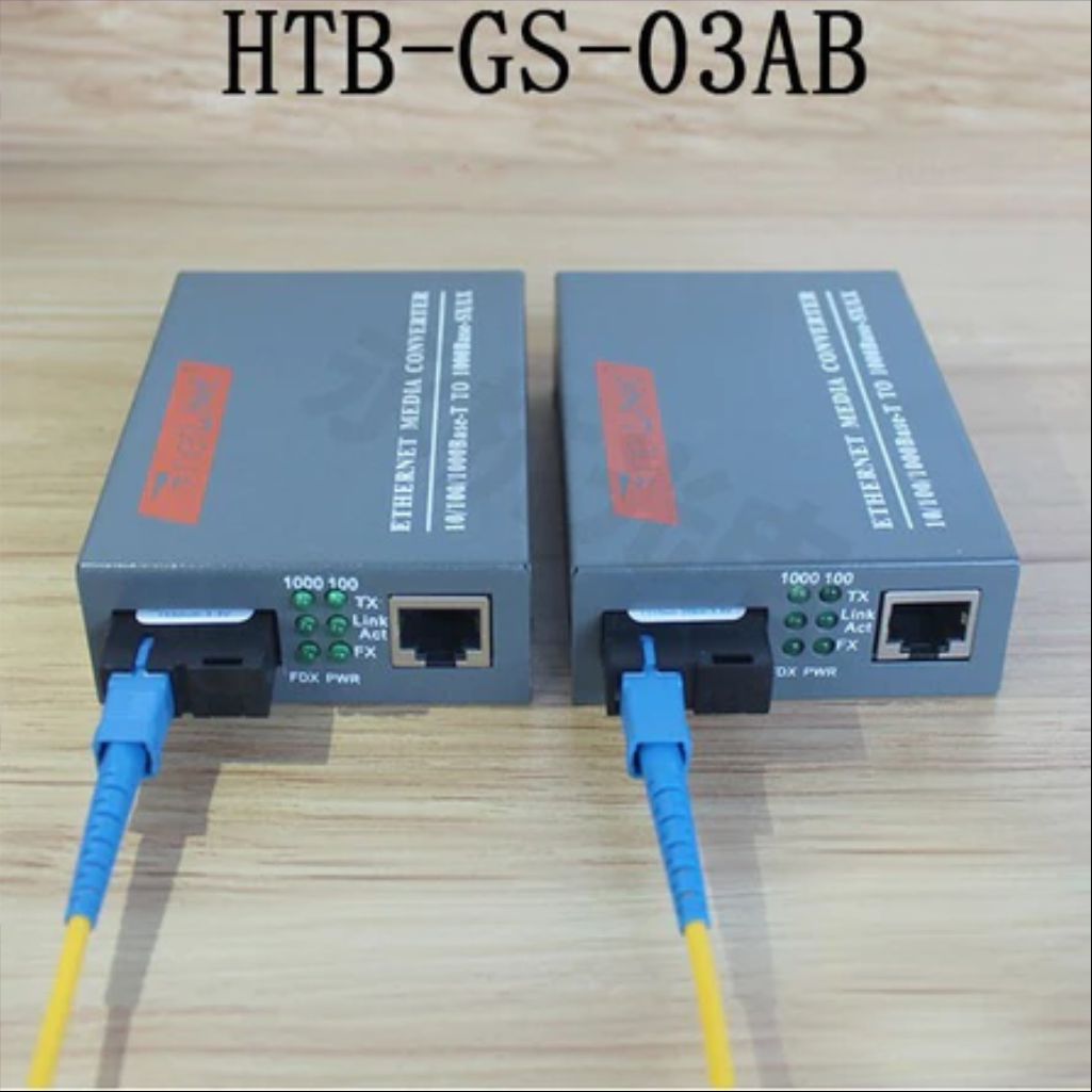 Media Converter Gigabit<br> (A+B, single core)